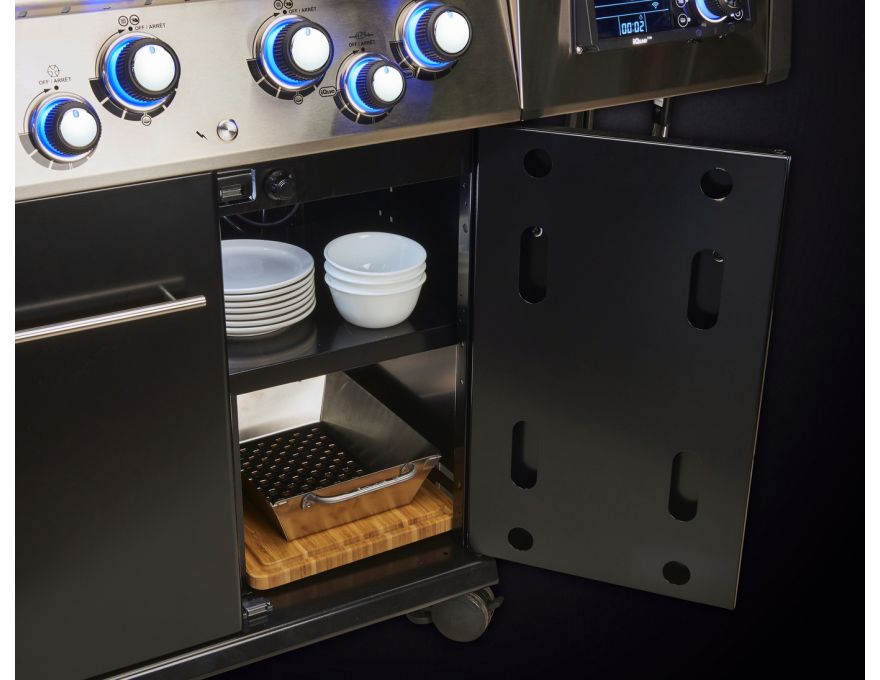 Grill gazowy Regal Q 490 iQue z rożnem - 5